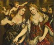 Bordon Paris Venus Flora Mars and Cupid Allegory - Hermitage